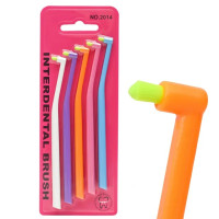 Set of monofilament toothbrushes, soft, 5 pcs